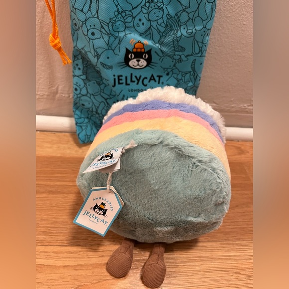 Jellycat Authentic Amuseables Rainbow Birthday Cake (Medium Size) – NWT - Picture 4 of 4